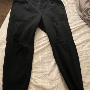 Black ripped torrid jeans